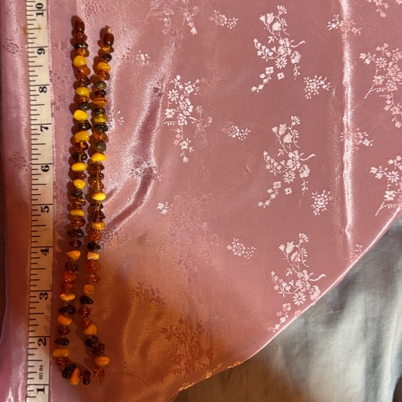Amber Beaded Necklace - Picture 2 of 2